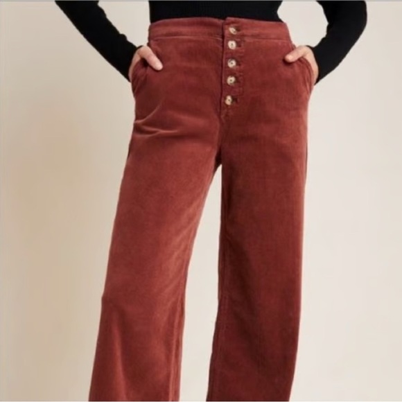 Anthropologie Pants - Anthropologie Brown Wide Leg Pants